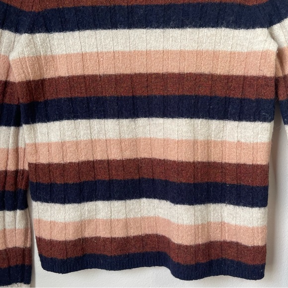 Madewell evercrest turtleneck sweater size XXS coziest yarn merino wool alpaca - Picture 7 of 10